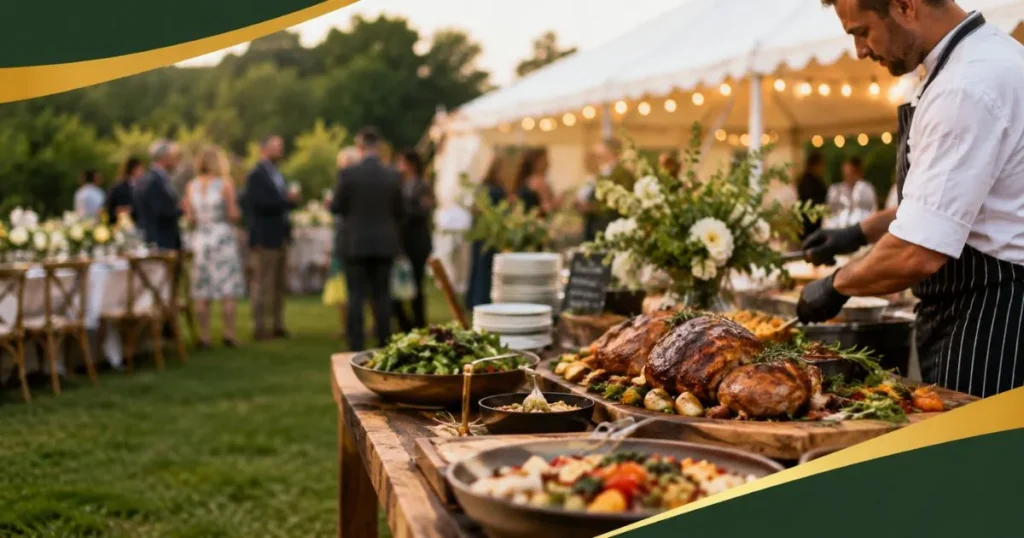 Hog roast catering in Ripon