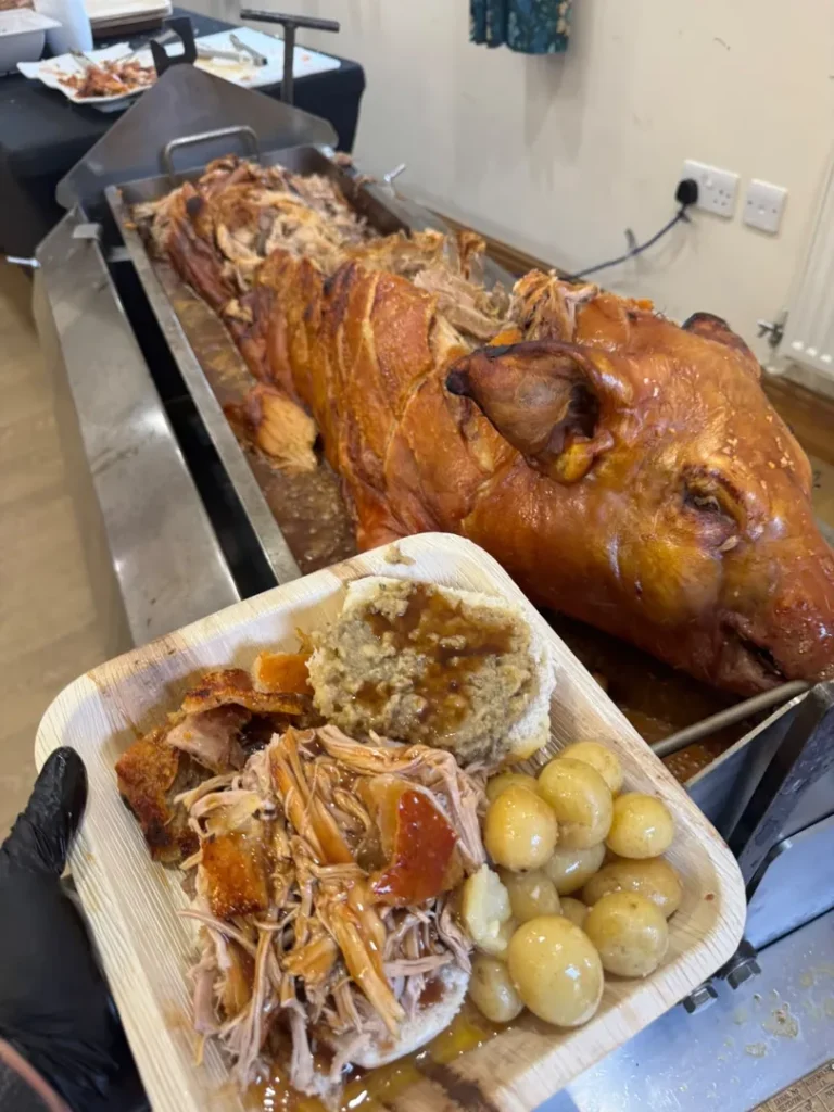 Whole Hog Roast and sides